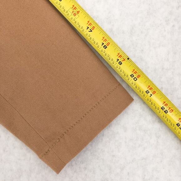 Express Utility Jacket Belted Pockets Oversized Cotton Twill Stretch Size XS Tan - Picture 15 of 16